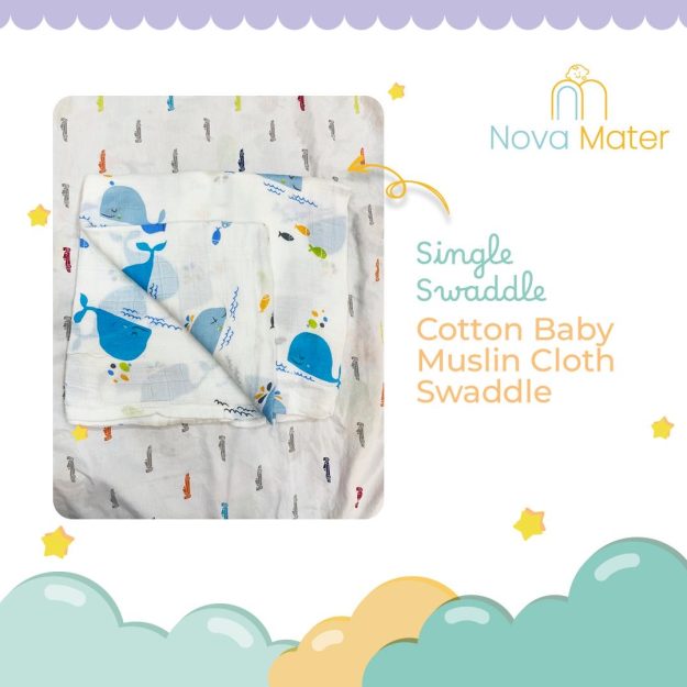 Baby Muslin Swaddle | Pack of 1