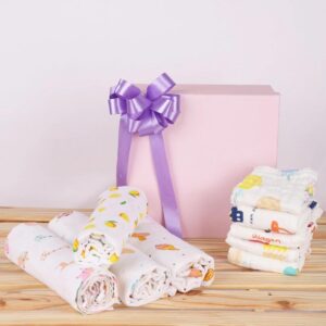 Infant Multi-Colored Printed 9-Piece Baby Apparel Gift Set