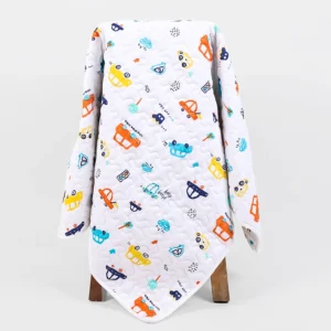 Ac Quilt Blanket| 0-3 Years | 100X120 cm | Machine Washable | New Car