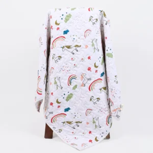 Ac Quilt Blanket | 0-3 Years | 100X120 cm | Machine Washable | Unicorn