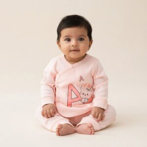 Winter Warm Full Sleeve Co-Ord Sets For Baby | Cotton Baby Clothing Set | 0-6 Months