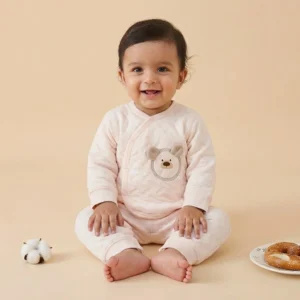 Winter Warm Full Sleeve Co-Ord Sets For Baby | Cotton Baby Clothing Set | Bunny | 0-6 Months