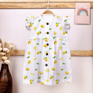 Organic Cotton Frock For Baby Girls | Toddler Baby Clothing