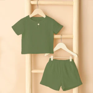 Organic Cotton Kids Co-Ord Set | T- Shirt & Short