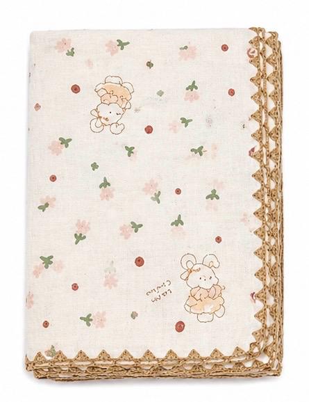 Organic Cotton 6 Layer Muslin Blanket | Super Soft Cotton Kids Blanket | 100X110 CM | 0-3 Years - Image 3
