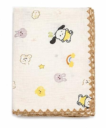 Organic Cotton 6 Layer Muslin Blanket | Super Soft Cotton Kids Blanket | 100X110 CM | 0-3 Years - Image 7